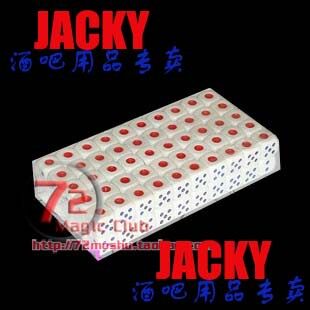 酒吧圣经 13号圆角 骰子 色子 筛子 甩子 游戏筛子 数字塑料筛子