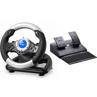 北通BTP-3130游戏方向盘仿真 USB电脑赛车游戏套装极品飞车双振动