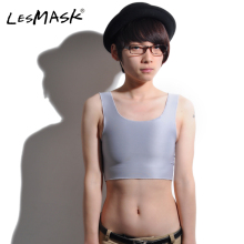 MASK无绷带套头束胸背心 半身/短款运动 拉拉 les tt束胸衣