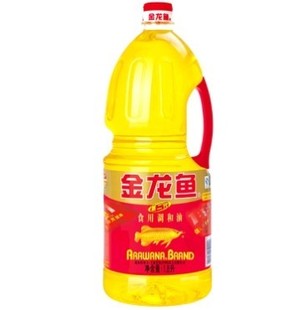  金龙鱼 食用调和油第二代 1.8L/桶 食用油 河北特产土特产