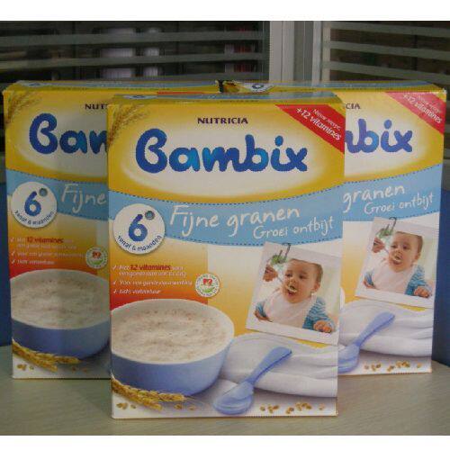 Nutricia营养辅食*Bambix富含B1及铁精细谷物营养米糊6月+