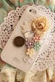 包邮 iphone4/4s 和平鸽珍珠蔷薇花 施华洛世奇雪蛋白 SGP 手机壳