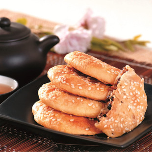  德辉精品薄酥饼500g微辣金华酥饼浙江特产烧饼零食小吃糕点约42个