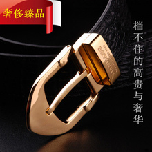 高档 真正鳄鱼皮皮带真皮男士 专柜正品 奢华曼邦裤腰带 豪华礼品
