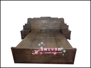 风景大床/双人床/红木家具/苏州家具工艺家居/非有限公司贵族常熟市皇室金蝙蝠图片