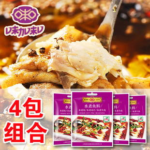  味加味 重庆水煮鱼风味 必备辅料 妈妈厨房必备调味料 4包装