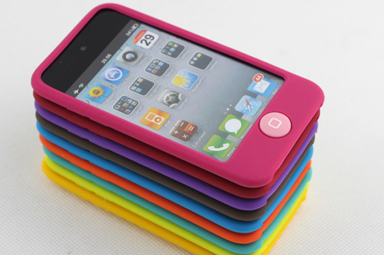 聪明豆<span class=H>iPod</span> touch 4 硅胶套 itouch 4代 超薄柔软 保护套 保护壳