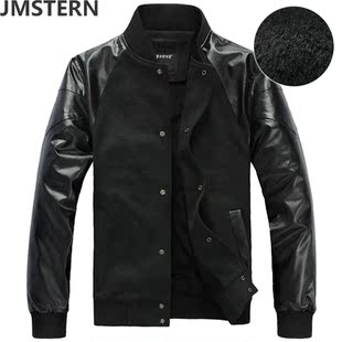  春装新品加绒加厚男士夹克 男 韩版立领外套 男装上衣服 潮