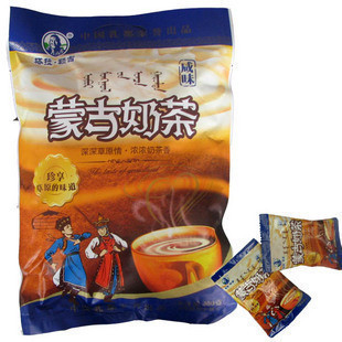  【2袋包邮】内蒙特产 利诚塔拉额吉 蒙古奶茶 咸味400g(20小袋)