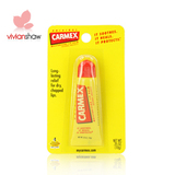 vivianshaw正品 Carmex小蜜缇原味牙膏装润唇膏10g 畅销美国第一