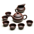 宜兴优质紫砂/功夫茶具 工艺美术师范君华作品-仿古8入 禅茶一味