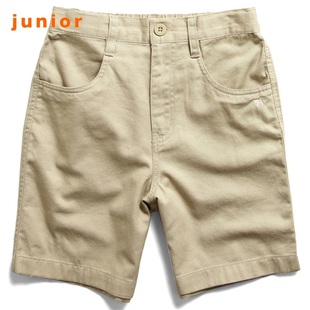 2012 new stock recommendation Giordano shorts boys embroidered calf khaki shorts, daily in summer 03100008