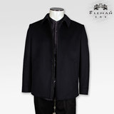 贝利龙男装专柜 羊绒面料貂绒内胆尼克服2164503C03【促销6折】