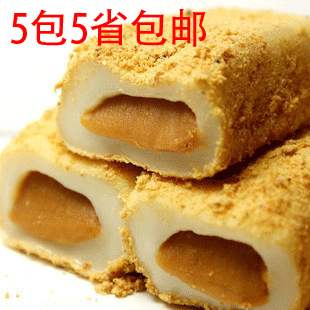  满5包 包邮! 台湾三叔公雪之恋手造麻薯 麻糬 （花生味）180g