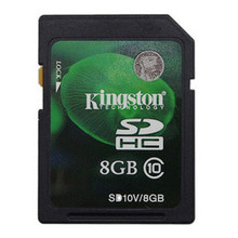 双金冠 金士顿/Kingston SD 8G SDHC Class10 C10 存储卡 内存卡