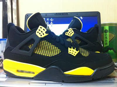 上下架计划:AIR JORDAN 4 RETRO AJ4雷神 AJ4黑黄 乔丹四代