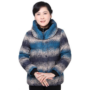  中老年棉衣妈妈装老人棉袄冬装外套女装中老年服装妈妈棉衣12218