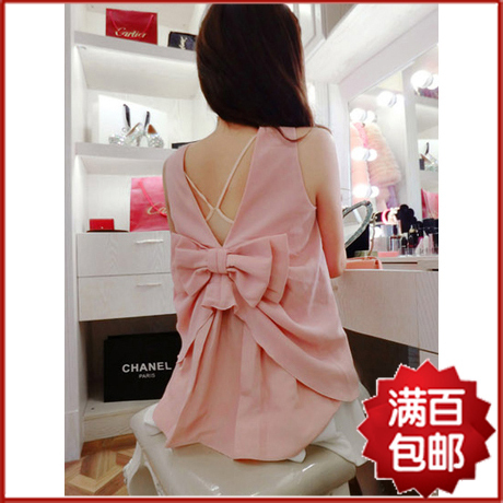 2014雪纺衫夏装<em>蘑菇街</em>春装新款韩版<em>女装</em>衣服