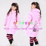10冬款新款正品太阳雪人儿童羽绒服 女童时尚泡泡袖裙式羽绒服15