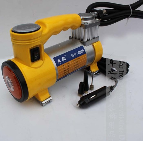 冠特价 车载单缸带灯打气泵 车邦随车充气泵 金