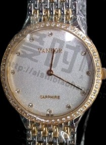 瑞士凡高表 情侣表 c\/v.503超薄 带外钻款 瑞士