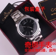 Simples relojes de moda los hombres tira de ck Calvin Klein / CK Watch Reloj para hombre