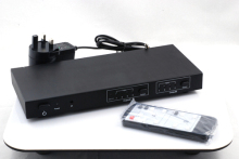 特价CE-LINK hdmi4进2出矩阵切换器分配器四进二出3D光纤同轴音频