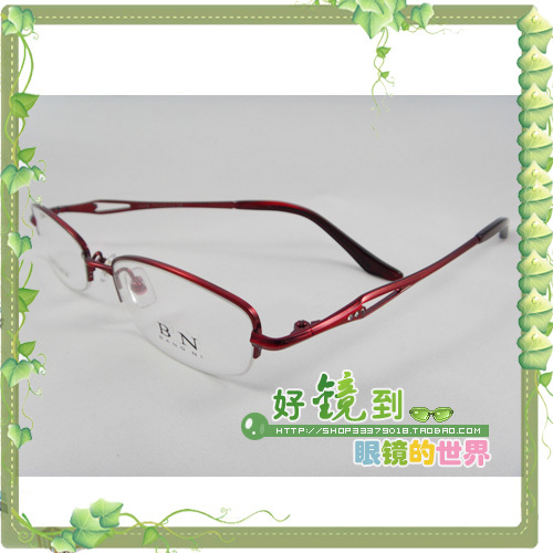 【皇冠信譽】邦尼純钛半框眼鏡9196酒紅,150元送防電腦輻射鏡片在類目 ZIPPO/瑞士軍刀/眼鏡, 眼鏡架中 - 來自Buy2taobao.com提供專業的淘寶代購服務