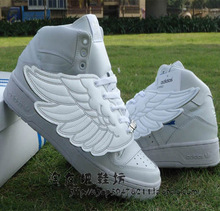 Adidas三叶草天使之翼翅膀鞋 阿迪达斯舞鞋正品男女潮鞋superstar