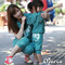 2套包郵【黛爾珂】親子裝2012夏款韓版刺繡立體翅膀短袖+褲子019