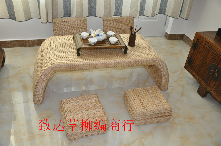 包郵草編藤編日式榻榻米茶幾 宜家飄窗桌 簡約窗台小桌子 地台桌在類目 住宅傢俱, 幾類, 炕幾中 - 來自Buy2taobao.com提供專業的淘寶代購服務
