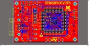 51 AVR STM32最小系统PCB 直接加工 DIY开发板