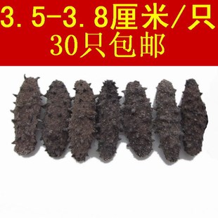  大连海参纯野生淡干海参/辽刺参、促销9元/只3.6-3.8厘米