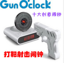 GUN ALARM CLOCK ��ǹ����������  ʮ�������� ��������
