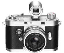 德国美乐时MINOX 徕卡Leica M3 DCC 5.1 古典迷你数码相机 银黑色