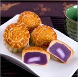 台式<span class=H>月饼</span> 添臻美 紫薯麻薯<span class=H>月饼</span>/紫薯麻薯饼 60g 美味好饼