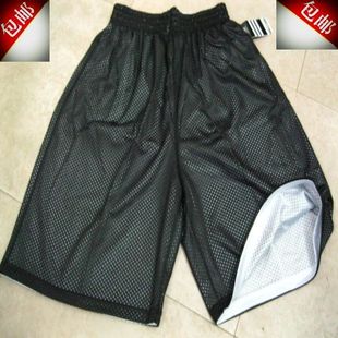 包邮 大码 低价 数网眼透气双面<em>穿</em>多功能<em>运动短</em>