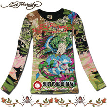 ed hardy ŷ���� ����ʱ��ӡ�����곤��ŮT�� M149 ���룡