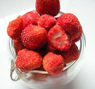  20袋包邮 非油炸休闲零食 酸酸的好吃 冻干乐滋草莓脆草莓干20克