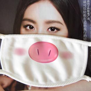 纯棉防尘防晒保暖 个性时尚男生女生潮流 可爱