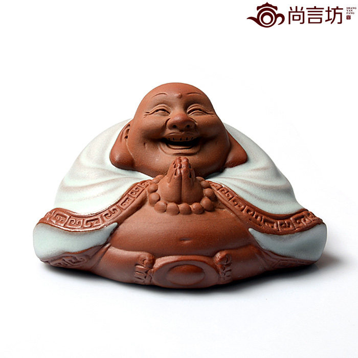 尚言坊 茶具配件 茶玩摆件 汝瓷工艺品 汝窑茶宠 可养开片