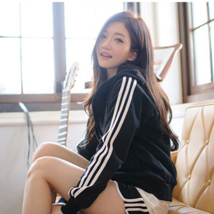 2014夏天<em>运动短裤套装</em> 长袖<em>休闲</em>卫衣套装<em>运动</em>