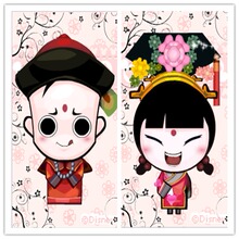 【永久使用】 劲爆 情侣款 男 女 卡通 QQ秀 单件1.5元 一套3元