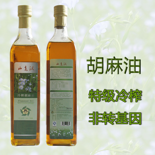  山西特产/胡麻油/月子油/食用油/健康生活好调味油/麻油/750ml
