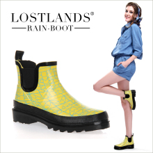 LOSTLANDS 美丽时尚清新 女式雨鞋 女士短筒雨靴花园鞋 特惠包邮
