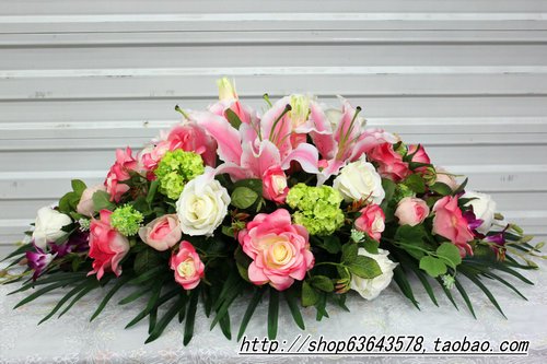 花枝艺园会议桌花 台花 仿真花 假花 演讲花 办公室装饰花 插花|ruв категории доставка цветов/цветок моделирования/растения садоводства, искусственные цветы/растения/фрукты и овощи готовой продукции (новая), искусственные цветы - от Buy2taobao.com для оказания профессиональной услуги покупки агента Taobao