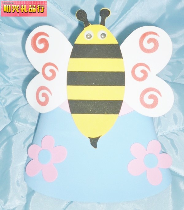 小蜜蜂 头饰/小蜜蜂立体帽 儿童道具 学生活动用品游戏节目表演