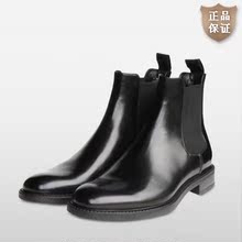 海外代购 Zegna杰尼亚休闲经典款男鞋 商务休闲短靴44332835OD