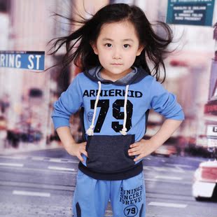  韩版秋装新款 79款儿童套装 男女童装 长袖秋装 原创