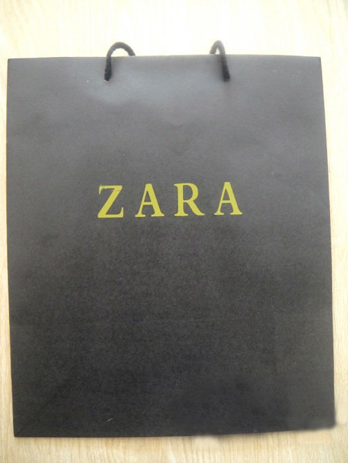 the zara environmental kraft paper bags Thumbnail